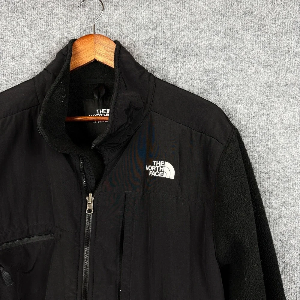 The North Face Denali Polartec Fleece Full Zip Jacket Black Mens Size L